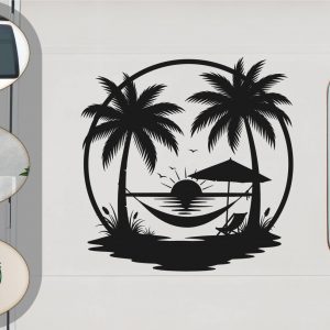 Strand - Palmen Motiv